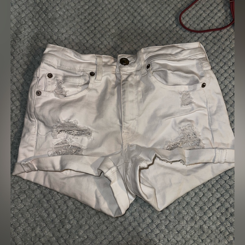White shorts